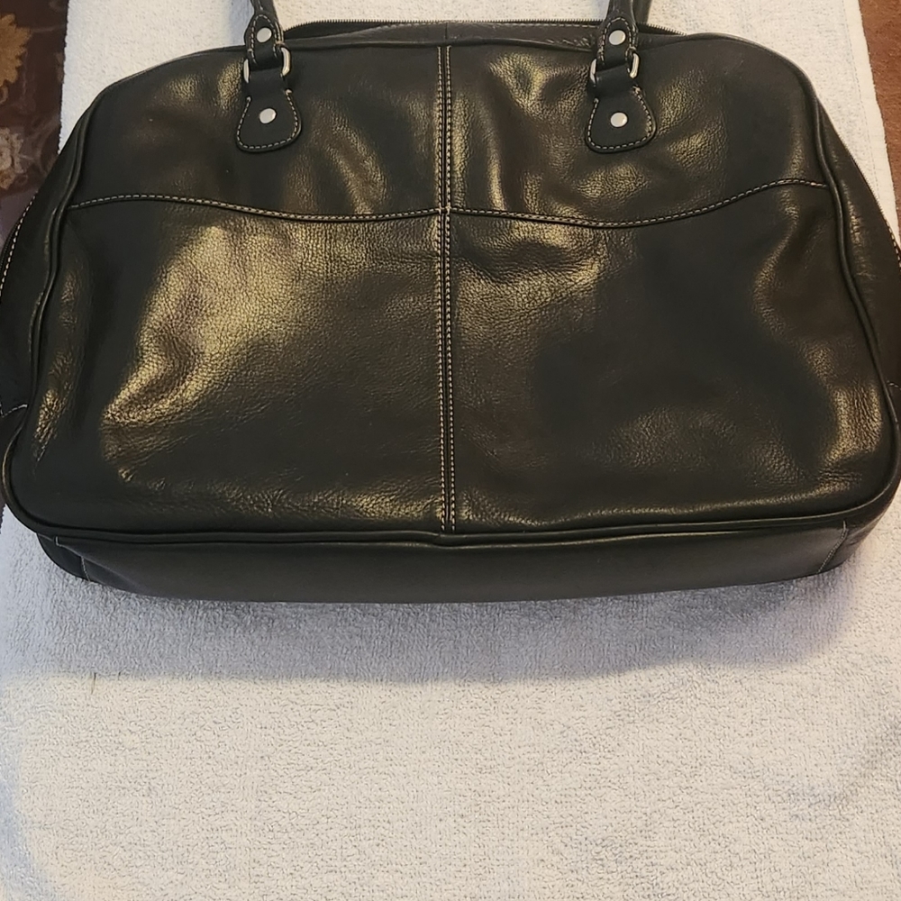 Genuine leather office bag